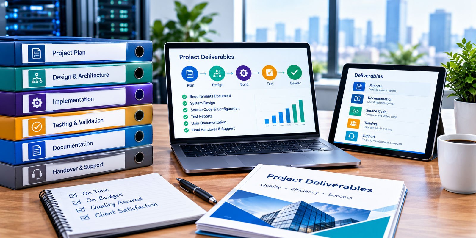 Information system and digital technology project deliverables