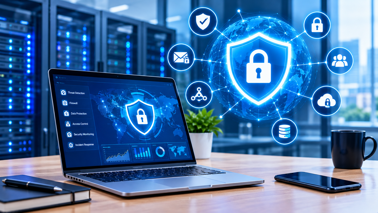 Cybersecurity, information security and data protection
